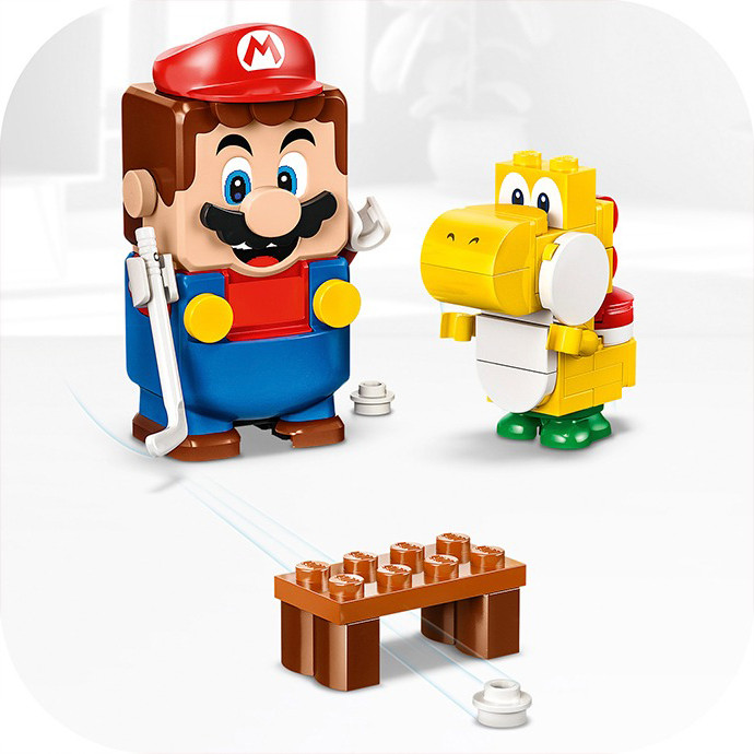 Конструктор LEGO Super Mario Пікнік у будинку Маріо. Додатковий набір 71422, 259 деталей