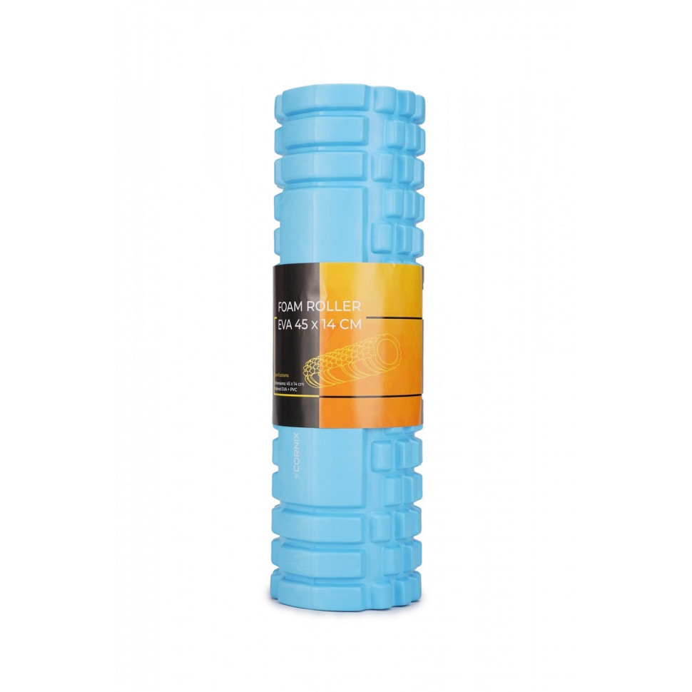 Массажный ролик Cornix XR-0044 EVA 45 x 14 см, Sky Blue