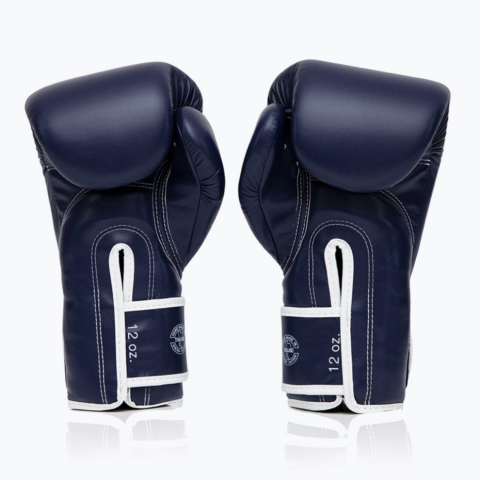 Боксерские перчатки BGV14 Fairtex BGV14_12oz_Blue 12 унций (бинты в комплекте)