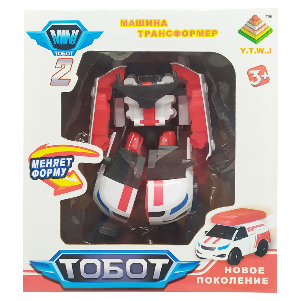 Дитячий ігровий трансформер A-Toys DT-339-16 робот+транспорт