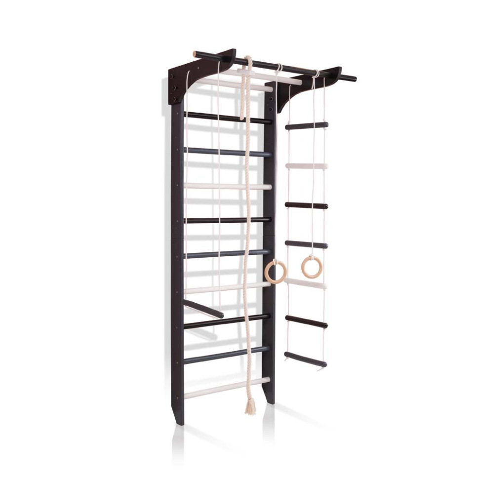 Спортивний куточок SportBaby 6-Lux 1-220 турнік, канат, кільця