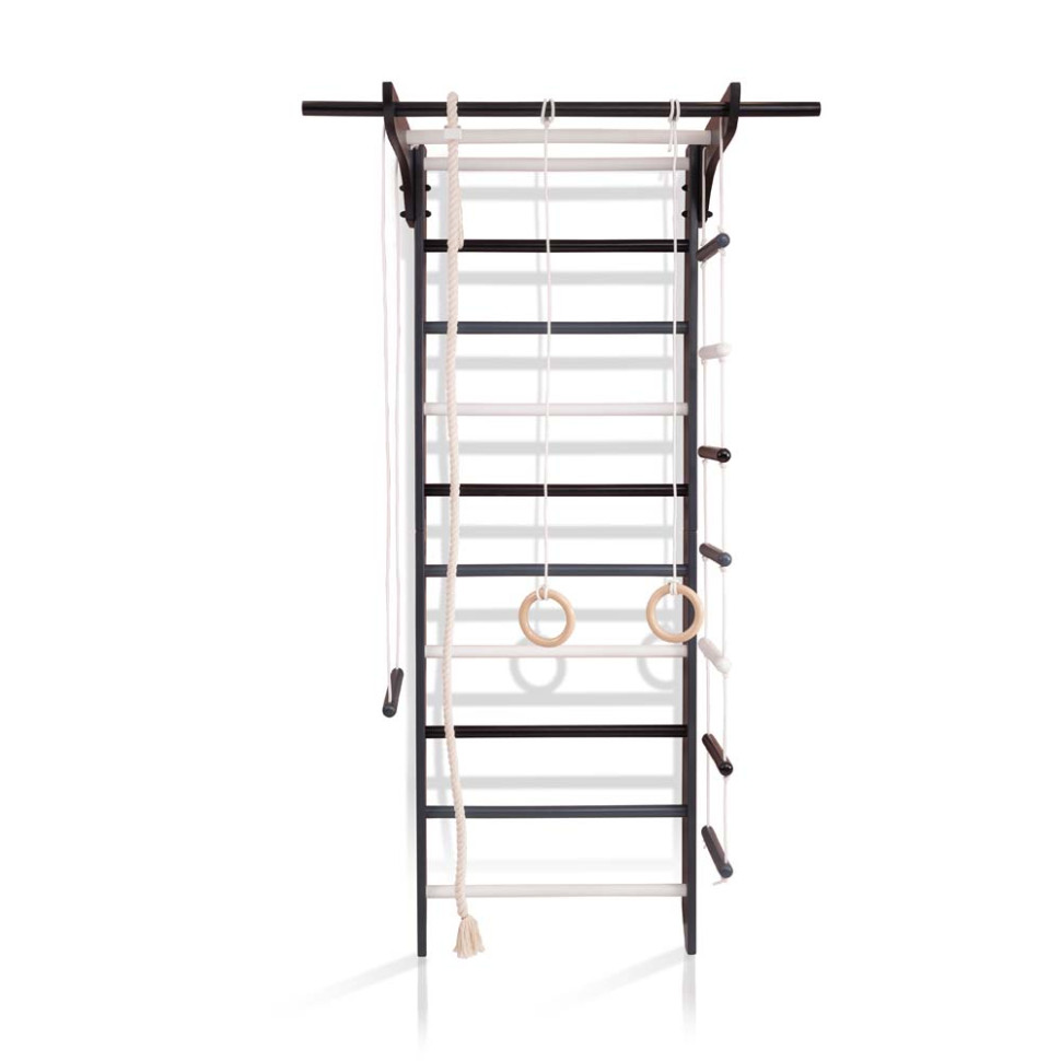 Спортивний куточок SportBaby 6-Lux 1-220 турнік, канат, кільця