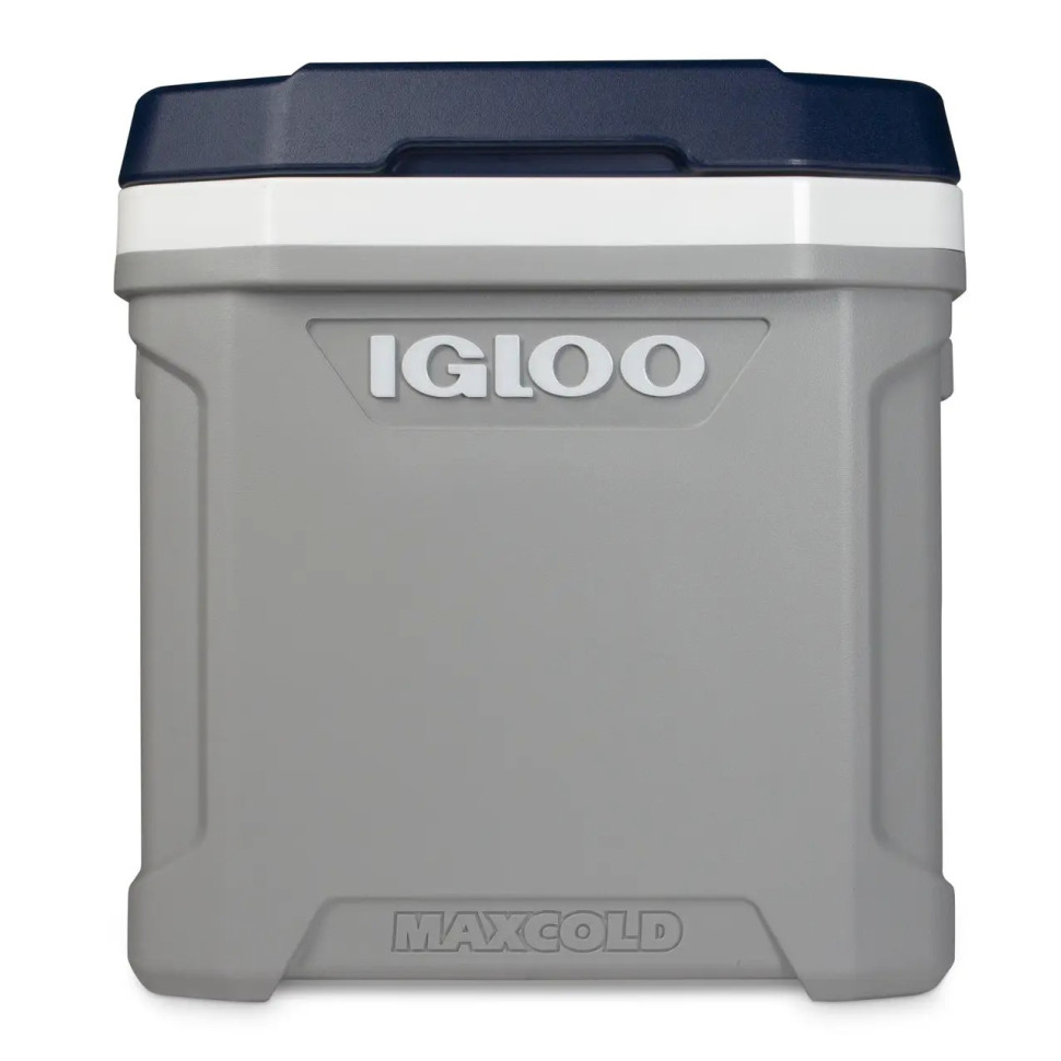 Изотермический контейнер на колесах MAXCOLD LATITUDE 62 ROLLER Igloo 0342233469668, 56 л, серый с синим