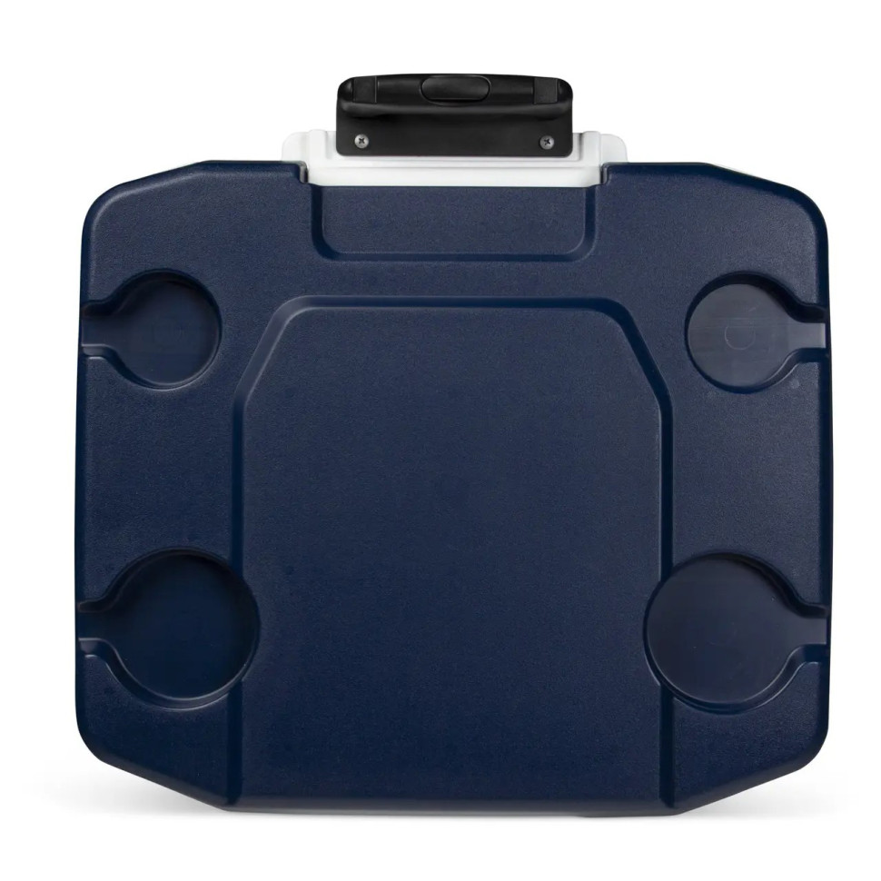 Изотермический контейнер на колесах MAXCOLD LATITUDE 62 ROLLER Igloo 0342233469668, 56 л, серый с синим