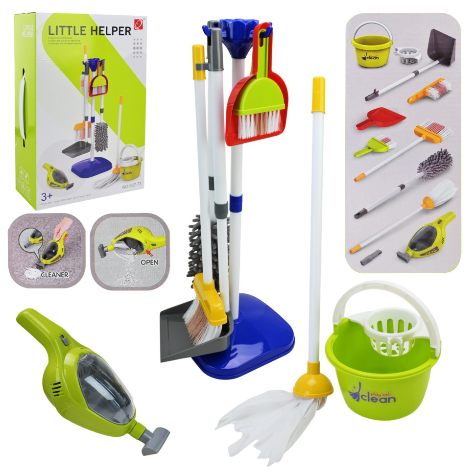 Дитячий набір для прибирання Bambi 667-73 світові та звукові еффекти