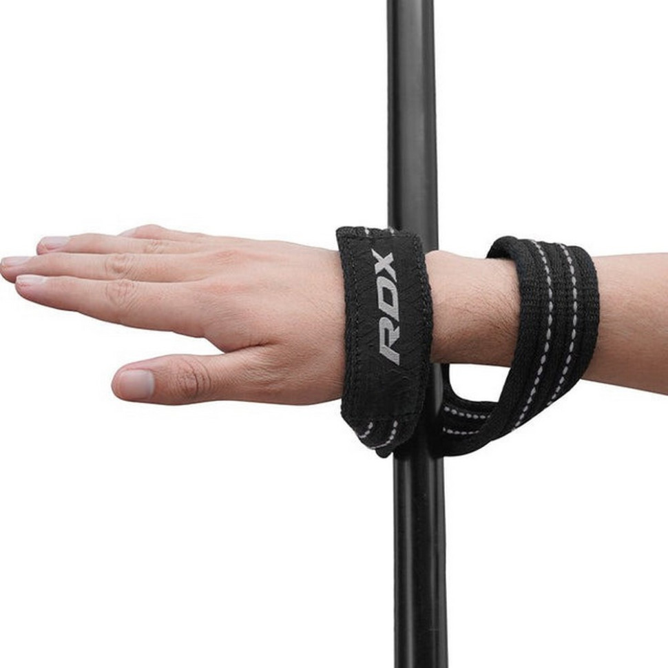 Силовые ремни Gym Lifting 8 Figure Straps RDX Inc Limited WAC-W8G-L, Gray, L