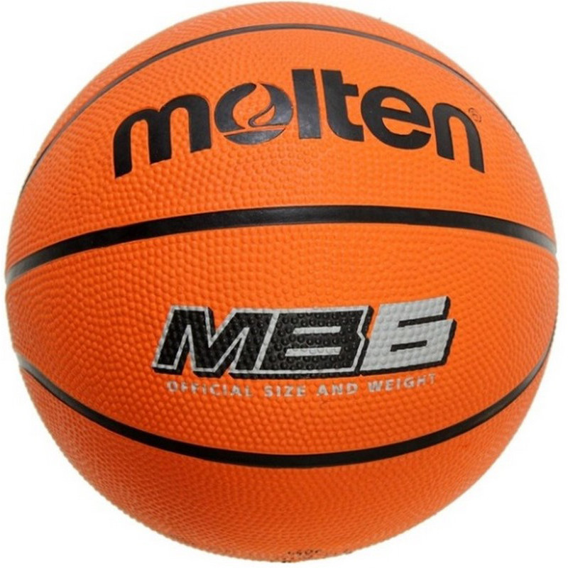 Мяч баскетбольный MB 6 Molten 38140 коричневый № 6