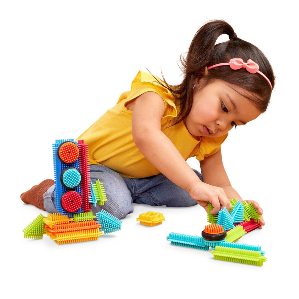 Конструктор серии Bristle Blocks - СТРОИТЕЛЬ Battat Lite BT3099Z 36 деталей