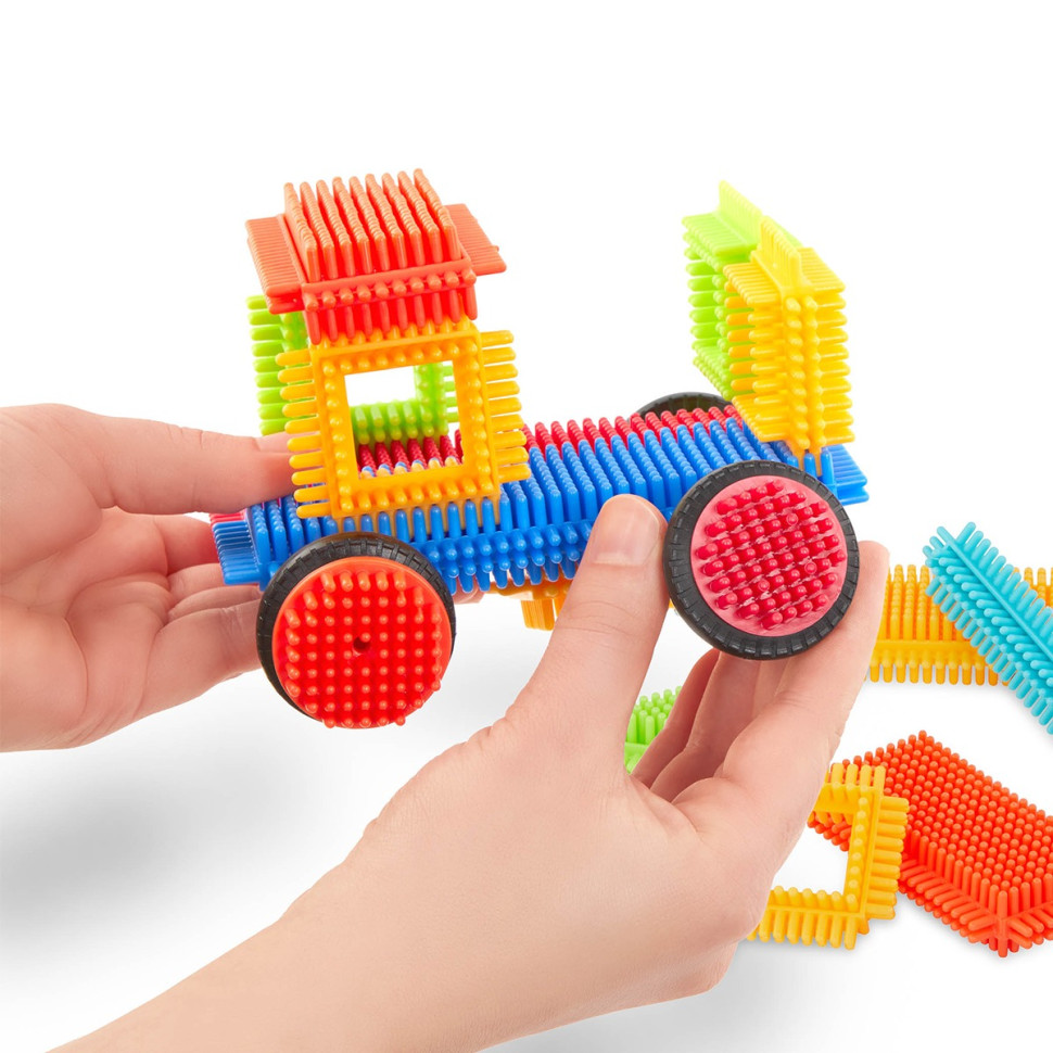 Конструктор серии Bristle Blocks - СТРОИТЕЛЬ Battat Lite BT3099Z 36 деталей