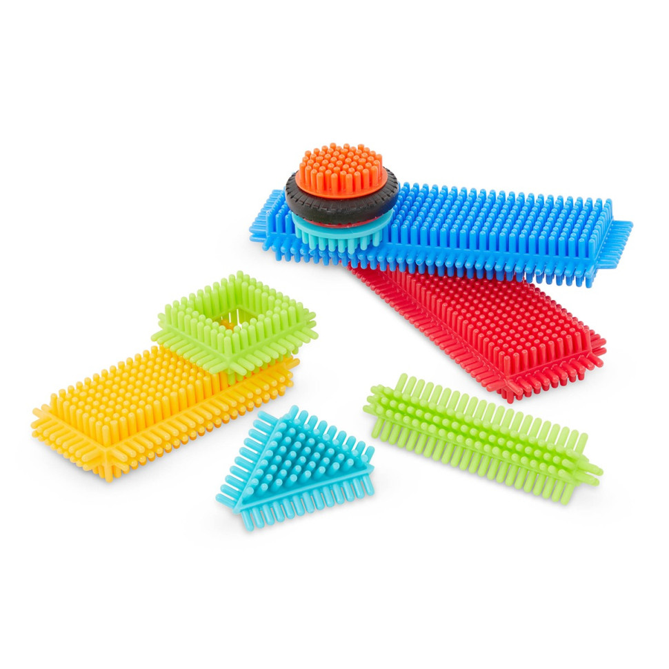 Конструктор серии Bristle Blocks - СТРОИТЕЛЬ Battat Lite BT3099Z 36 деталей
