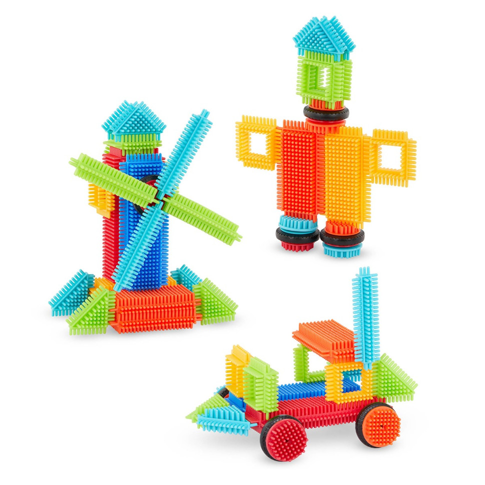 Конструктор серии Bristle Blocks - СТРОИТЕЛЬ Battat Lite BT3099Z 36 деталей