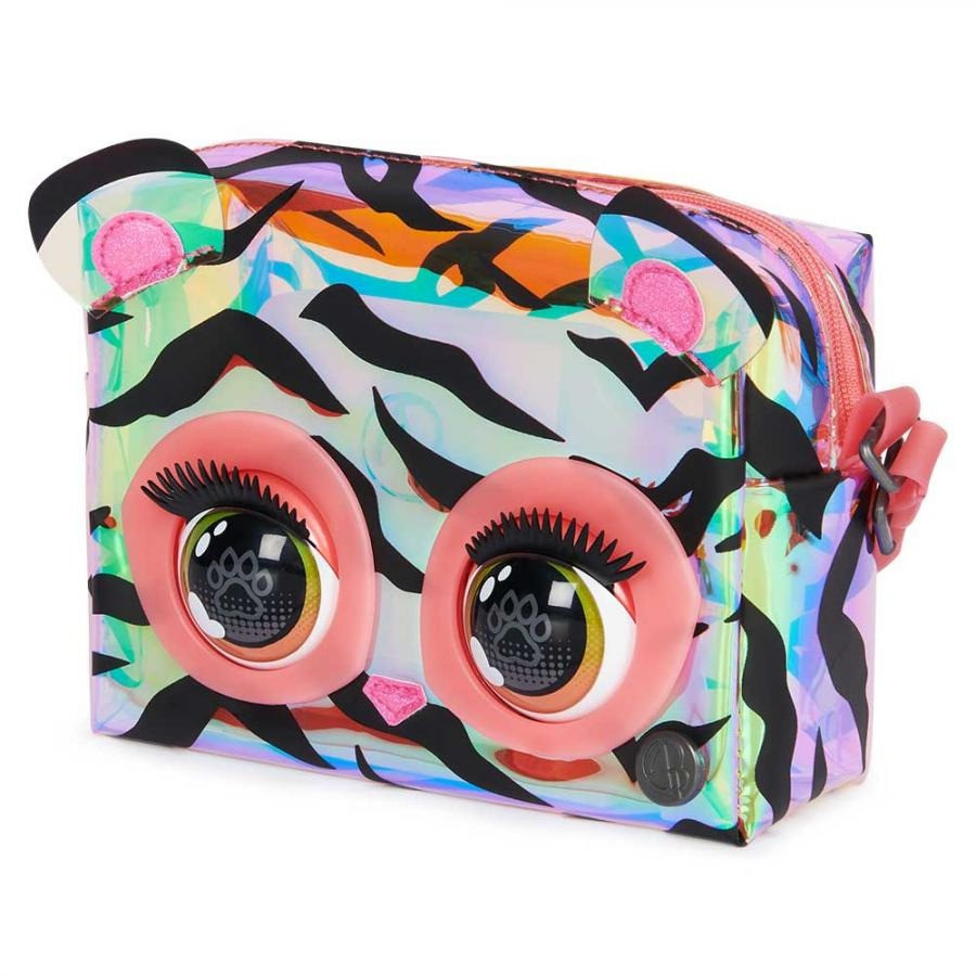 Интерактивная сумочка «Тигр» Purse Pets SM26700/8736 звук, реагирующий на ощупь
