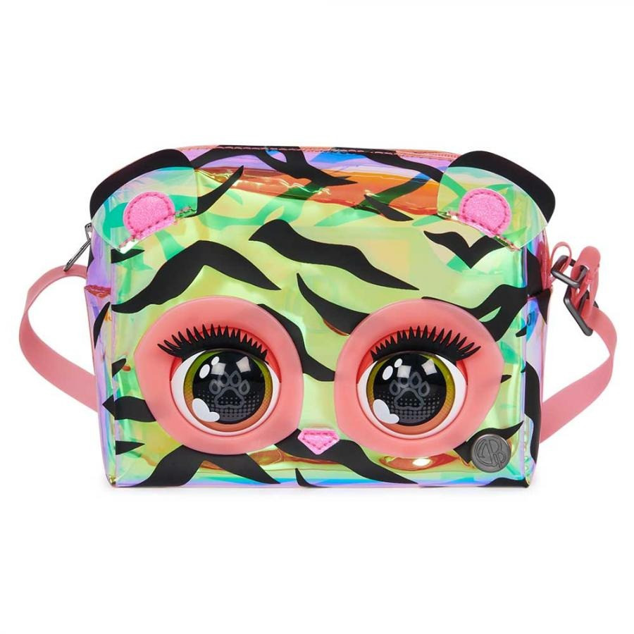 Интерактивная сумочка «Тигр» Purse Pets SM26700/8736 звук, реагирующий на ощупь