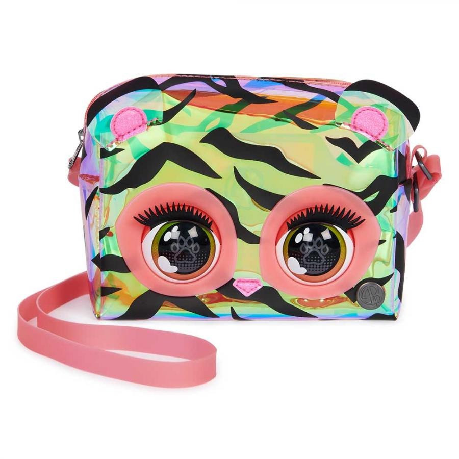 Интерактивная сумочка «Тигр» Purse Pets SM26700/8736 звук, реагирующий на ощупь