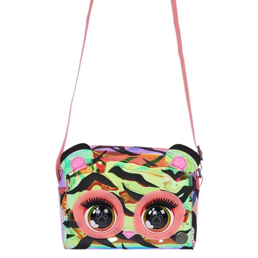 Интерактивная сумочка «Тигр» Purse Pets SM26700/8736 звук, реагирующий на ощупь