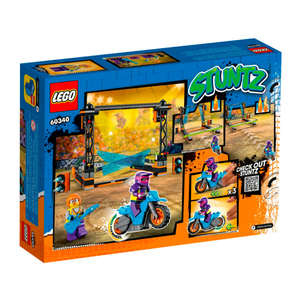 Конструктор Трюкове завдання Клинок City Stuntz LEGO 60340, 154 деталі