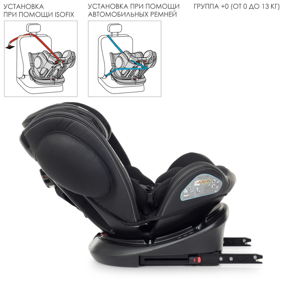Автокрісло дитяче El Camino ME 1045 Royal Black