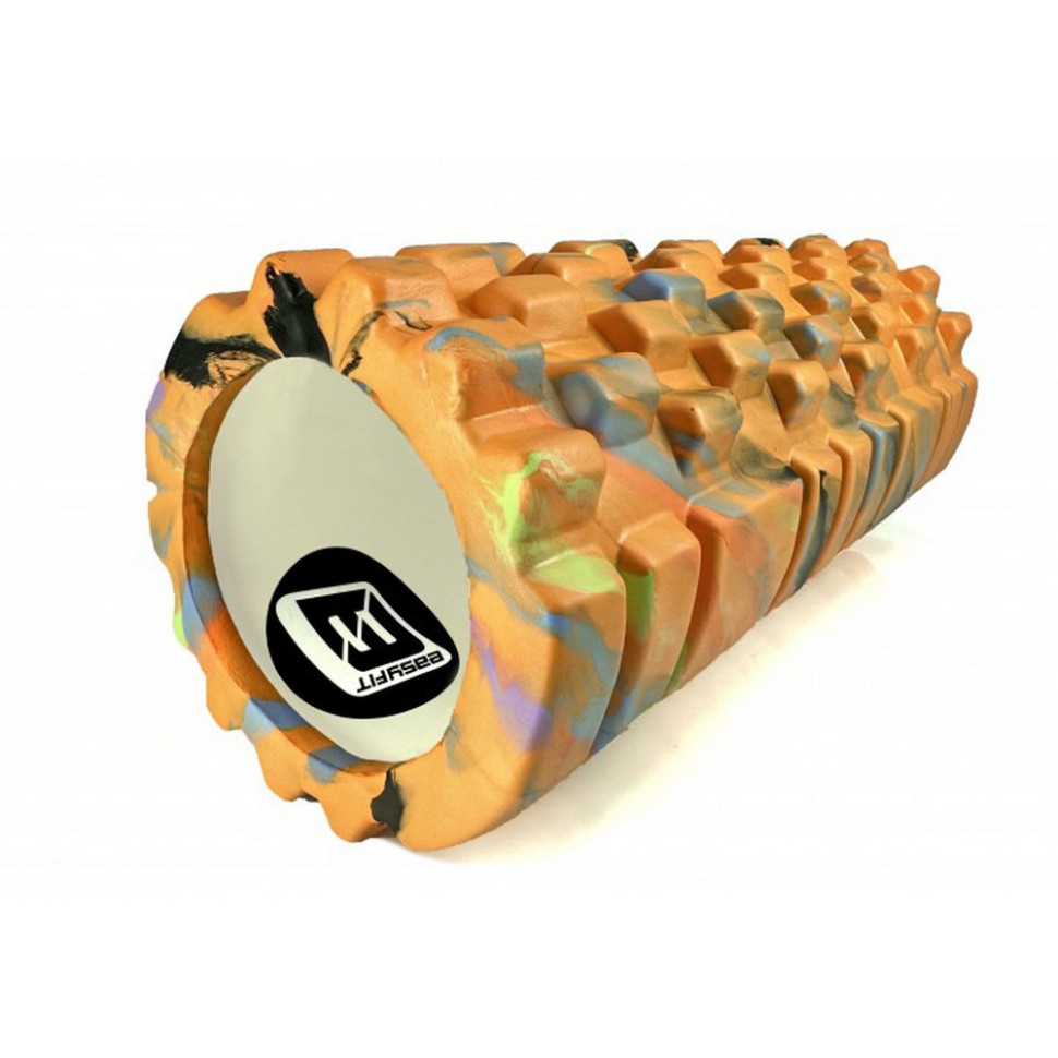 Масажний ролик Grid Roller v.1.1 EasyFit EF-2021-OR 33 см, Multi Помаранчевий