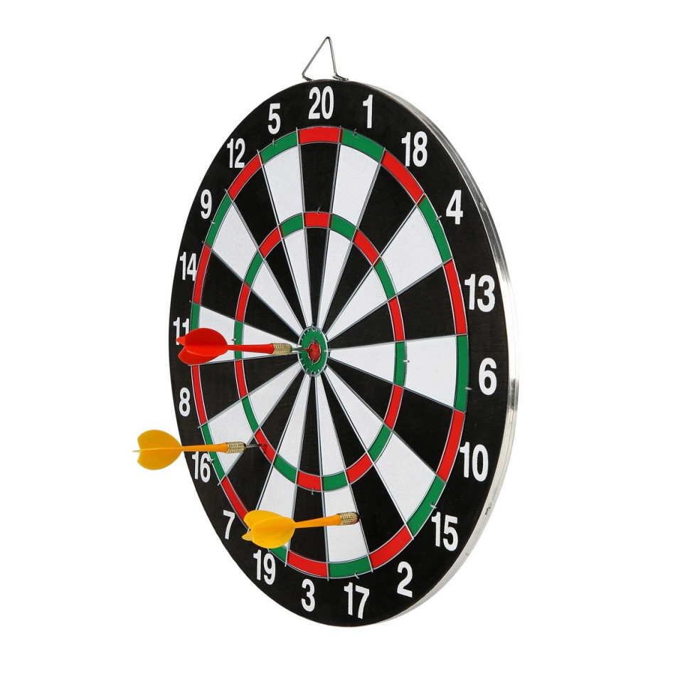 Дартс класичний Dartboard Game 2 в 1 Cornix XR-0392, 2 комплекти дротиків