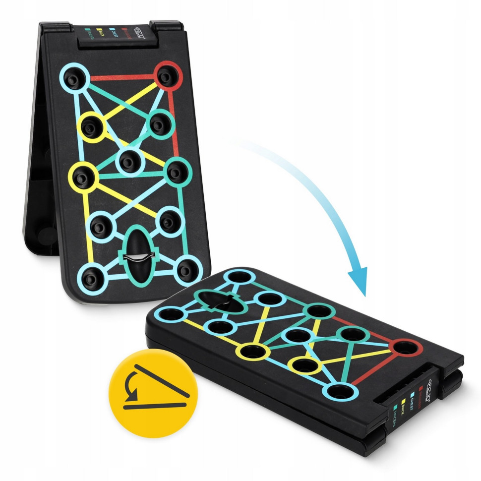 Упоры для отжиманий со сменным хватом Push-up Board 4FIZJO P-5907739312785