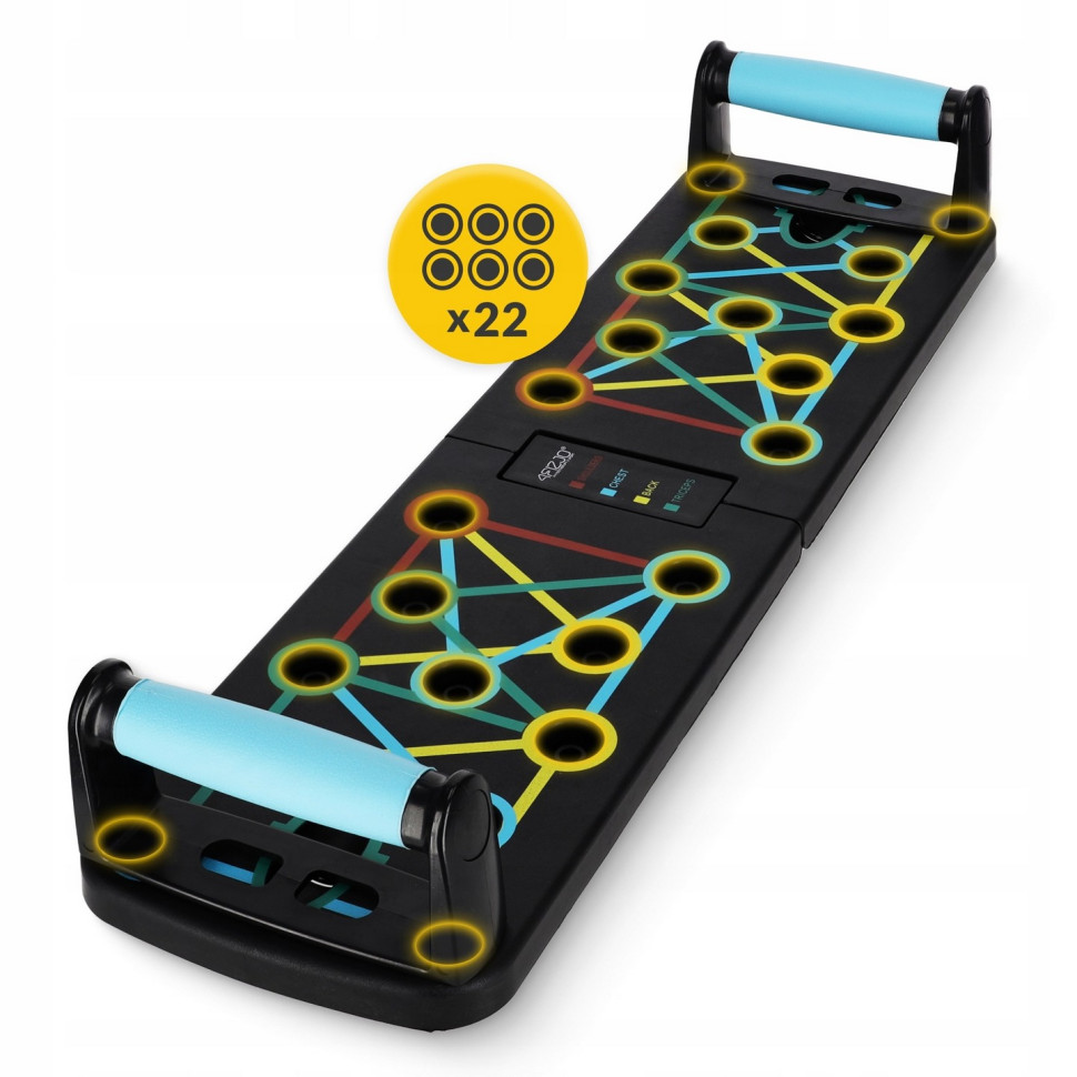 Упоры для отжиманий со сменным хватом Push-up Board 4FIZJO P-5907739312785
