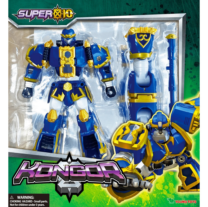 Детский игрушечный транформер Конгор Super10 Young Toys 314060 