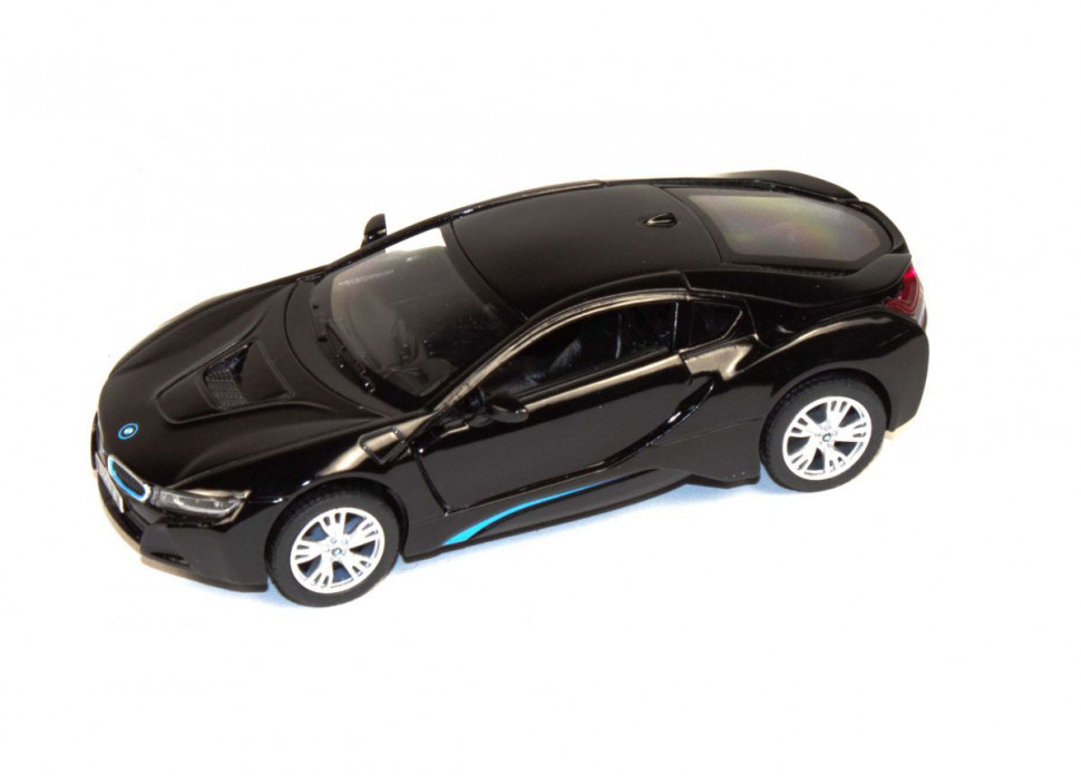 Модель легкової машинки BMW i8 Kinsmart KT5379W інерційна