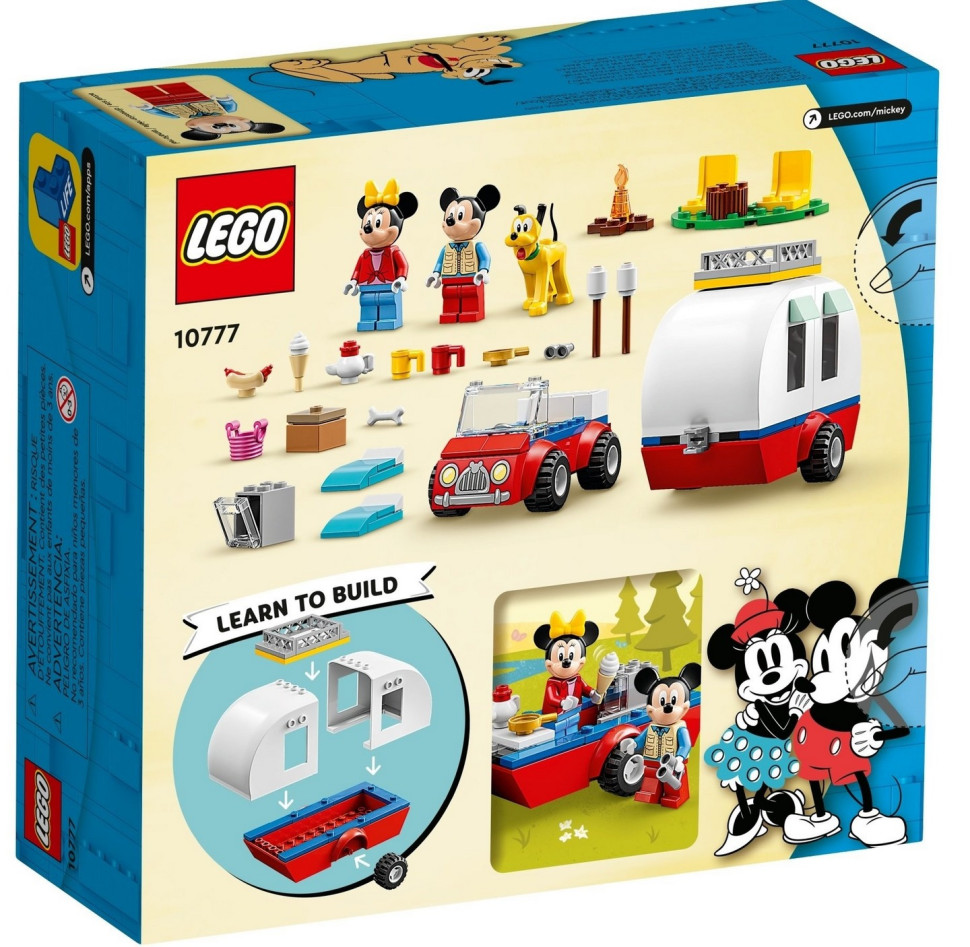 Конструктор LEGO Mickey and Friends Туристичний похід Міккі Маус і Мінні Маус 10777