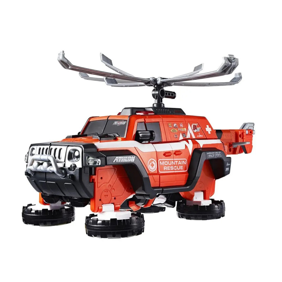 Игрушка-трансформер Атлон Тобот Амбулан TOBOT 301074 робот-вертолет