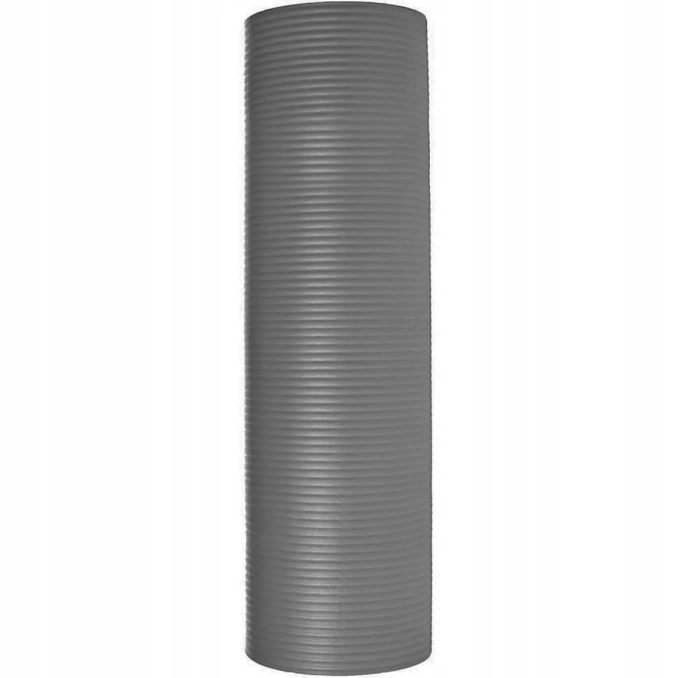 Коврик (мат) для йоги и фитнеса Springos YG0001 Grey, NBR 1.5 см 