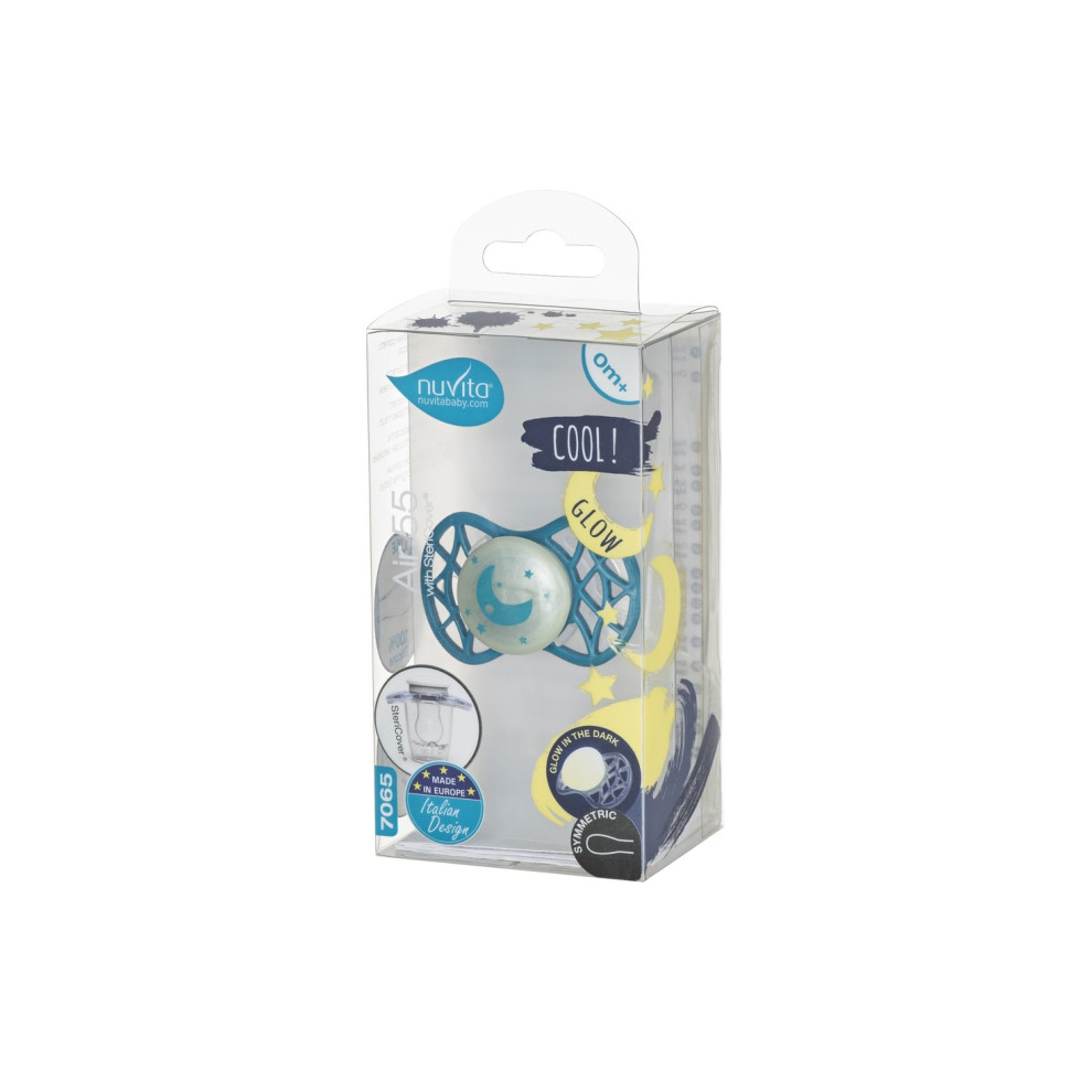 Пустушка Nuvita 7065 Air55 Cool симетрична 0m+ 