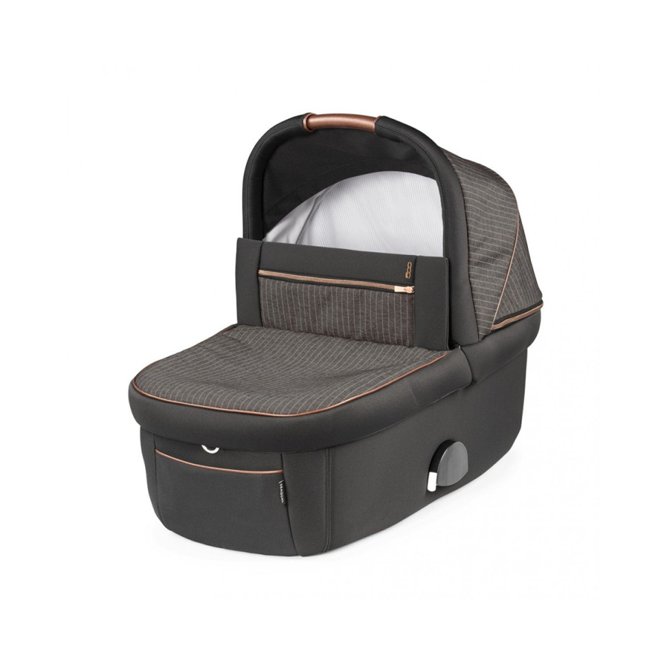 Коляска 2в1 Vivace 500 Peg-Perego PACK-VIV2100000003, изысканно-коричневая с полоской