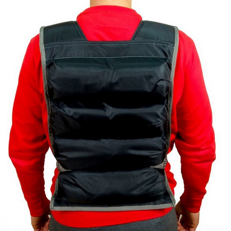 Жилет обважувальний EasyFit EF-VST-18 чорний 18 кг