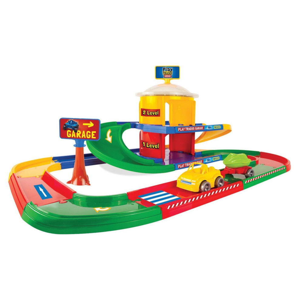 Ігровий набір Гараж Play Tracks Garage Wader 53010, 2 поверхи