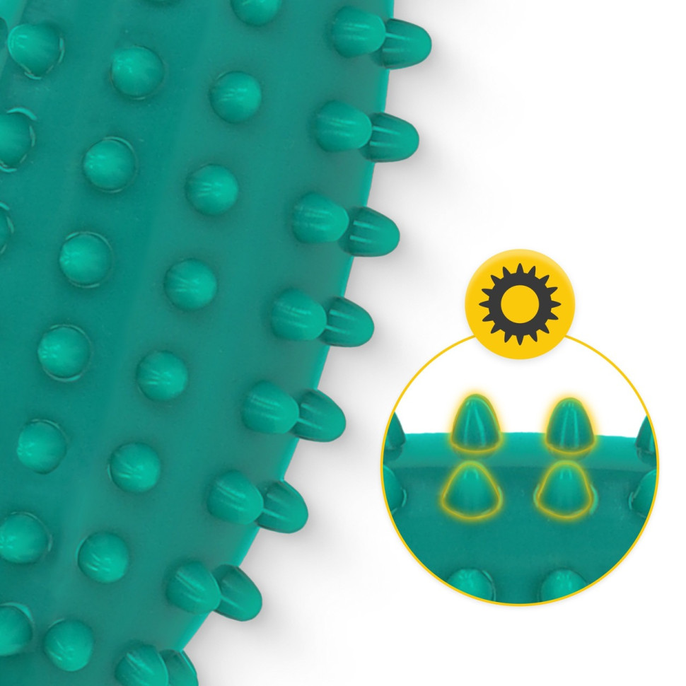 Мяч массажный Огурец Spike Bean 4FIZJO 4FJ0650 зеленый 11.5x5 см