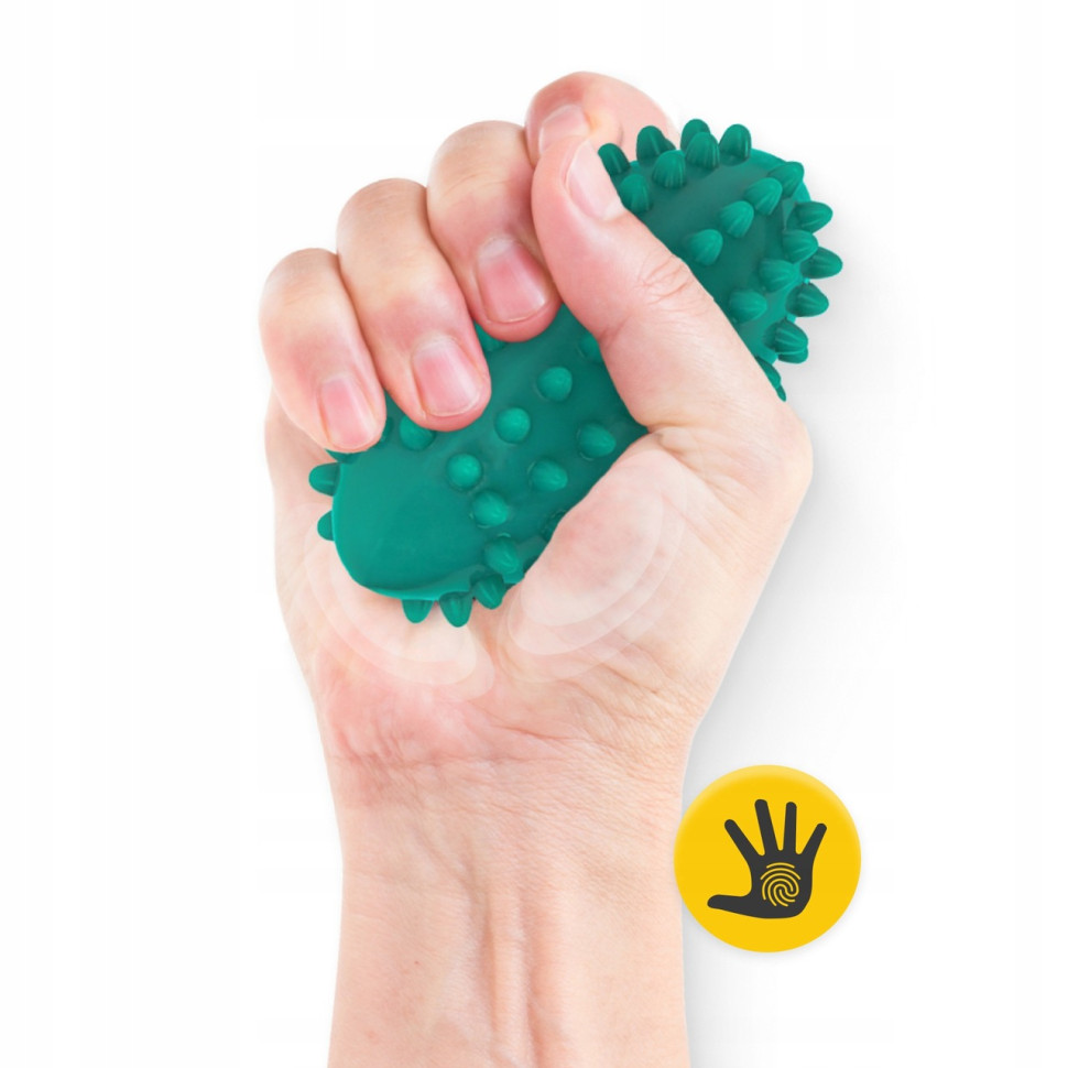Мяч массажный Огурец Spike Bean 4FIZJO 4FJ0650 зеленый 11.5x5 см