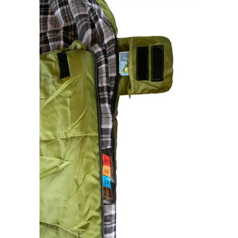 Спальний мішок Kingwood Regular Tramp UTRS-053R-L Лівий