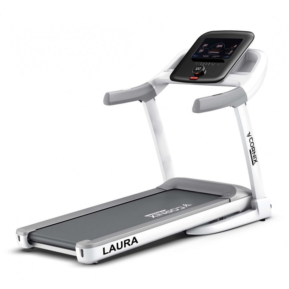 Тренажер бігова доріжка Laura Cornix TM-LAURA 47 x 120 см, White/Grey 