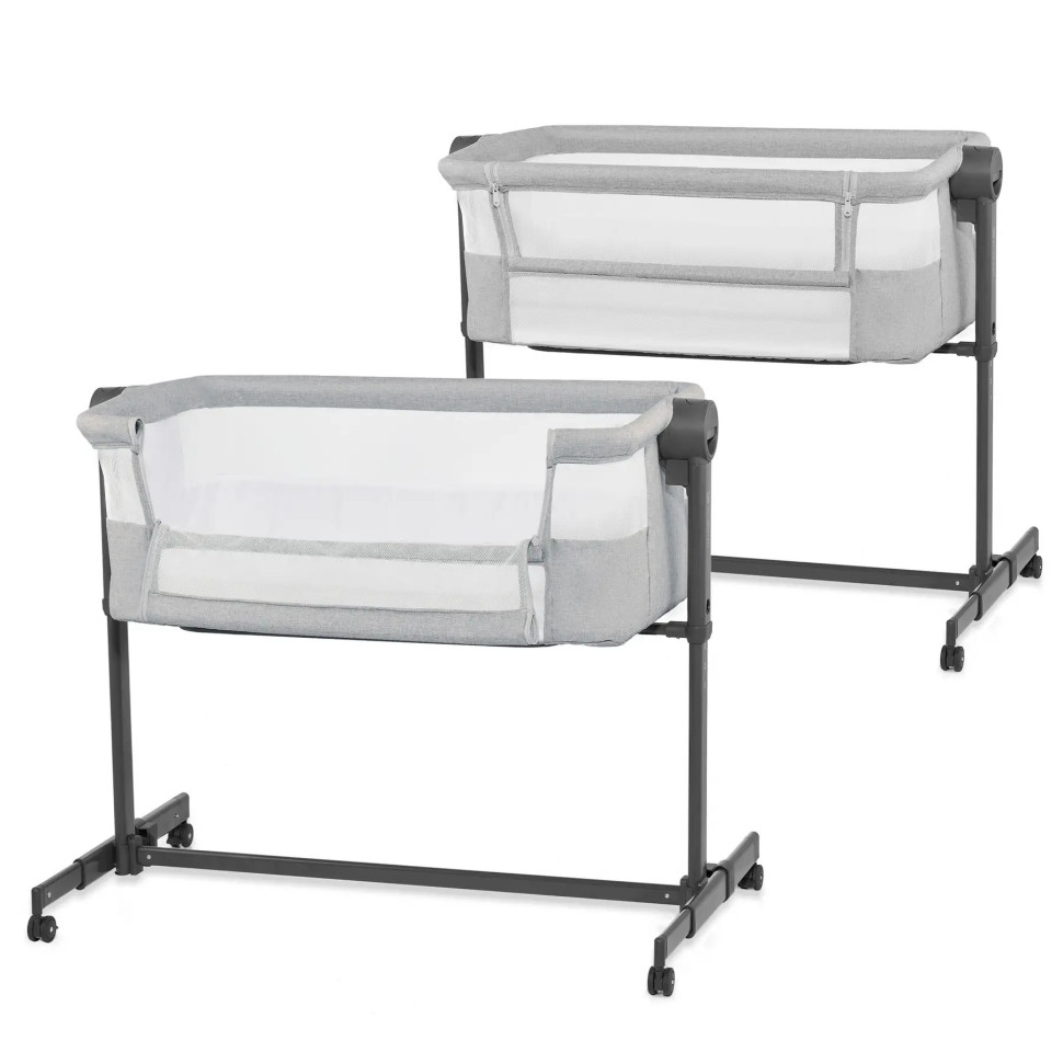 Ліжко-люлька Neste Up 2 Kinderkraft KLNEUP02LGR0000 Light Grey