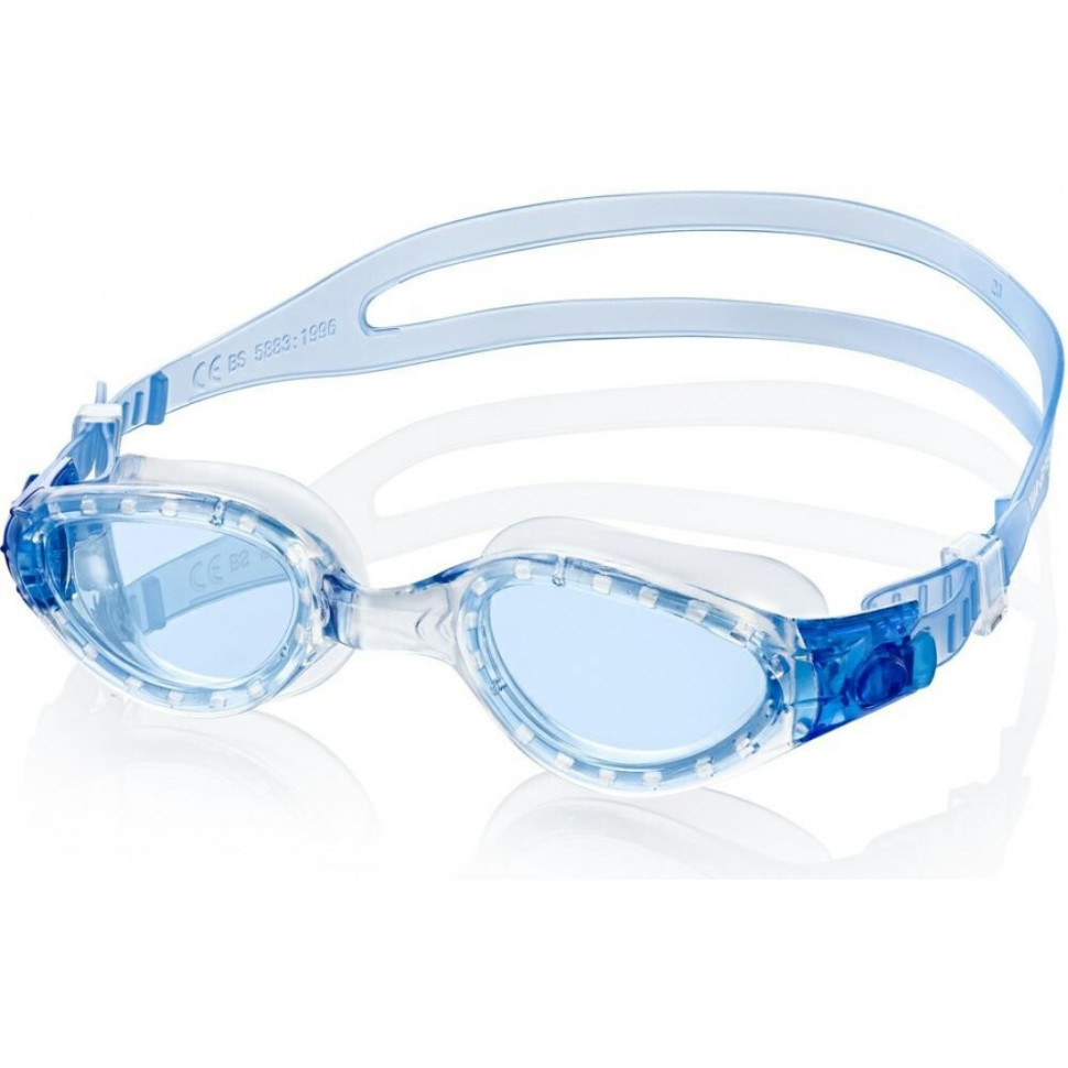 Очки для плавания ETA 645 Aqua Speed 084-61-M, голубой, прозрачный