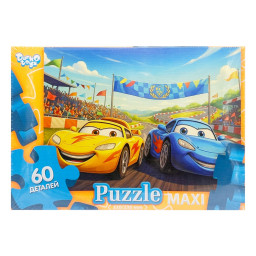 Детские пазлы-макси "Машинки" Danko Toys Mx60-12-05, 60 элементов