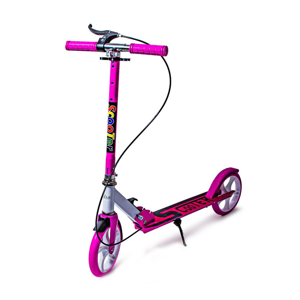 Двухколесный самокат Scooter 470 Pink Scale Sports 787875911 до 100 кг