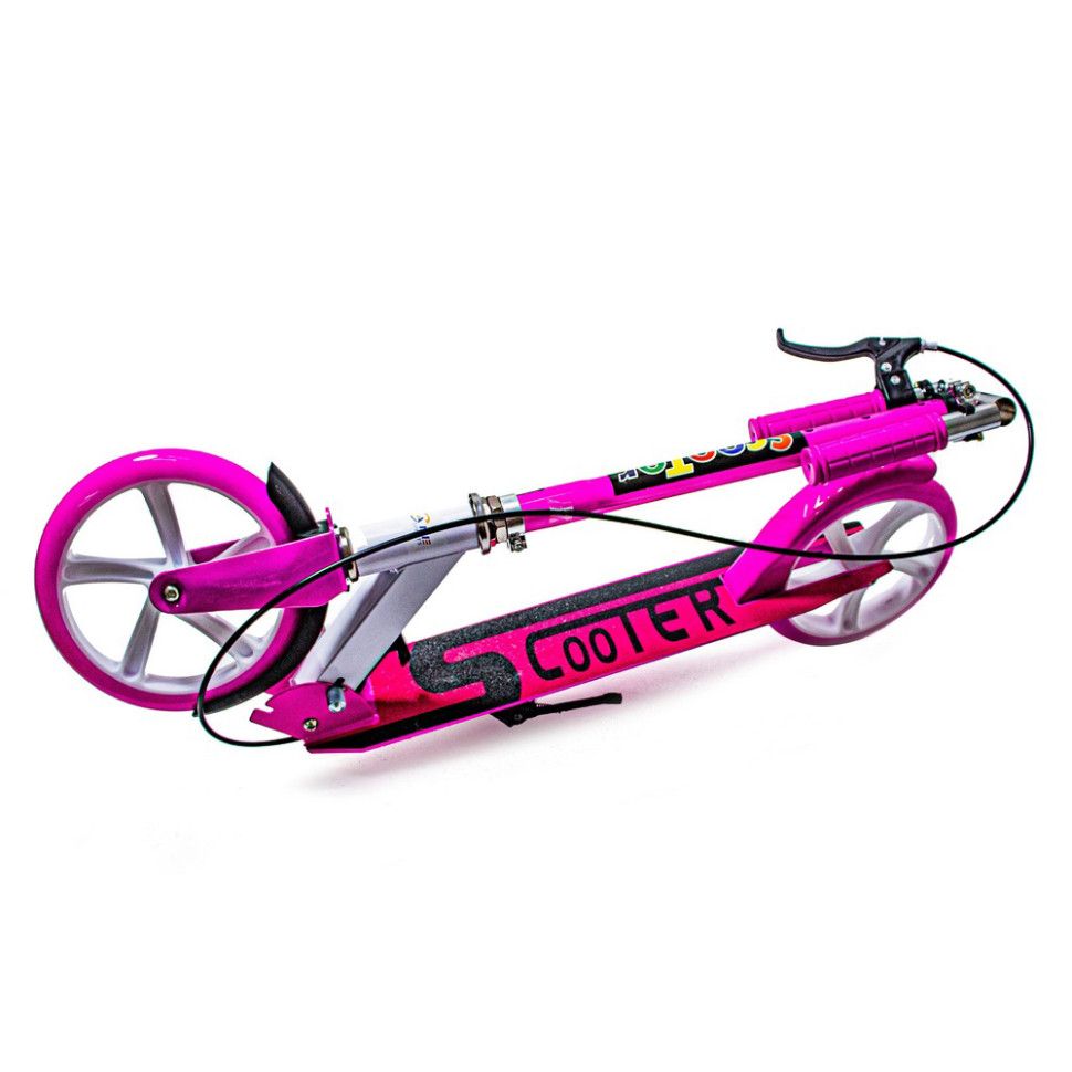 Двухколесный самокат Scooter 470 Pink Scale Sports 787875911 до 100 кг
