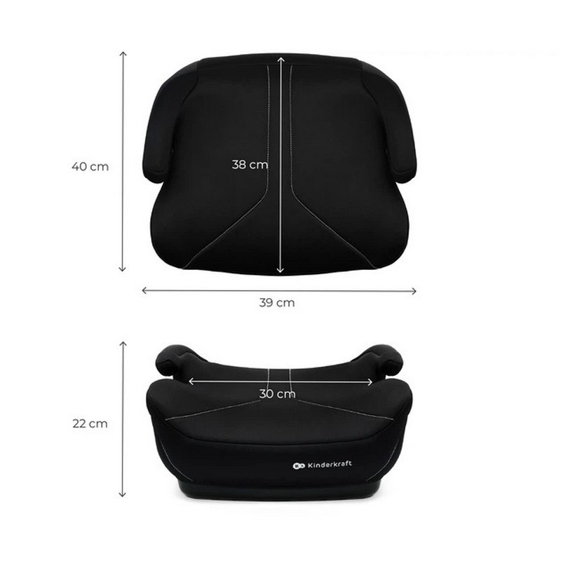 Автокресло-бустер i-Boost 2 Kinderkraft KCIBOO02BLK0000 Black