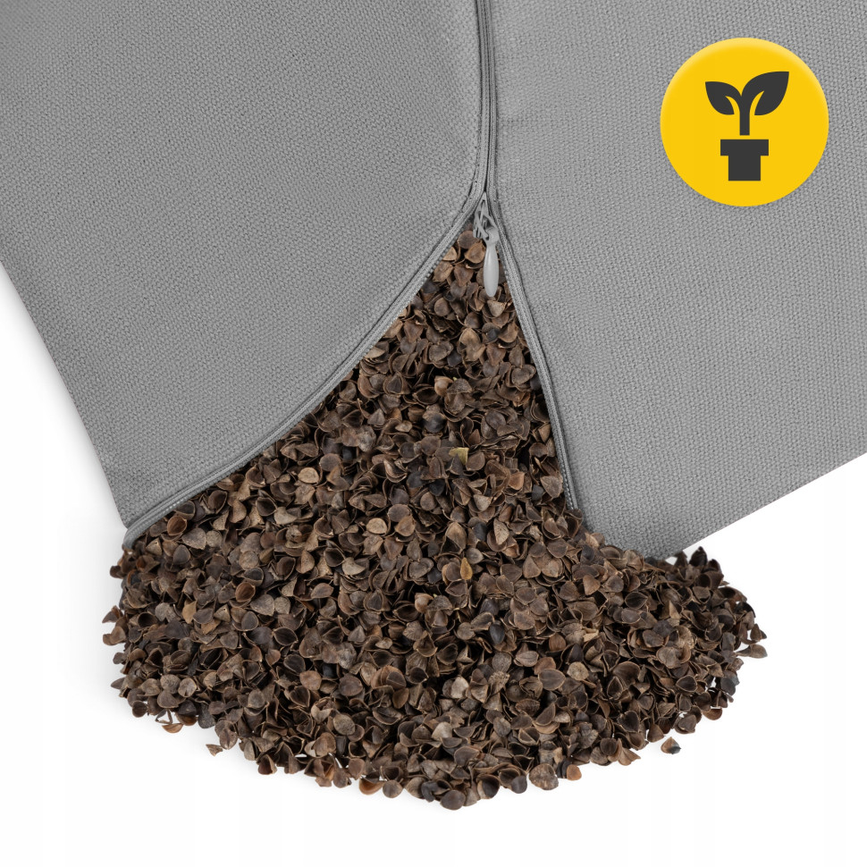 Подушка для йоги та медитації Zafu 4FIZJO P-5907739315502 напівкругла 40 x 30 x 12 см