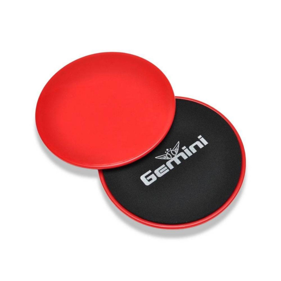 Диски для глайдинга SLIDE DISCS Gemini Sport FG-18R, красный