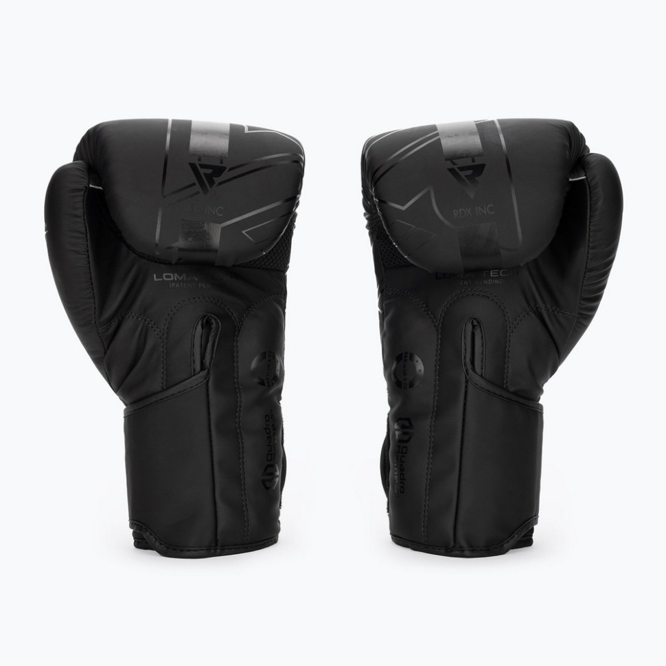 Боксерские перчатки F6 Kara Matte RDX Inc Limited BGR-F6MB-6OZ, Black 6 унций