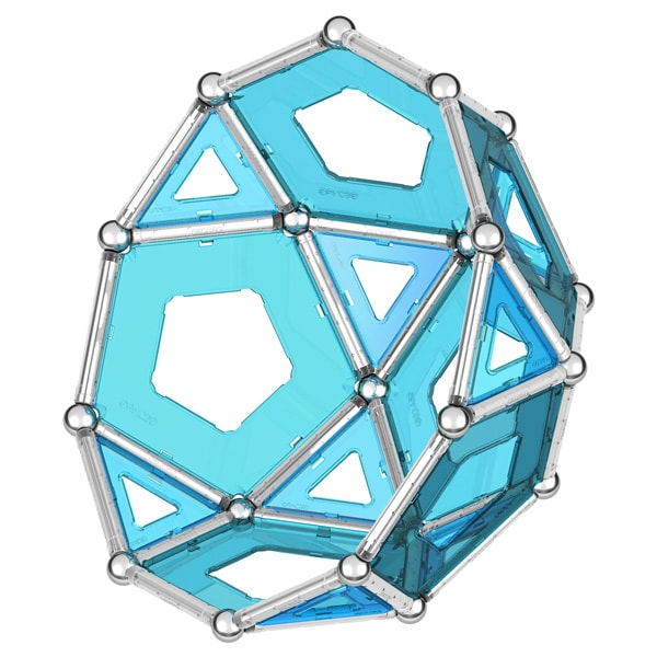 Geomag PRO-L 110 деталей | Магнітний конструктор 024GM