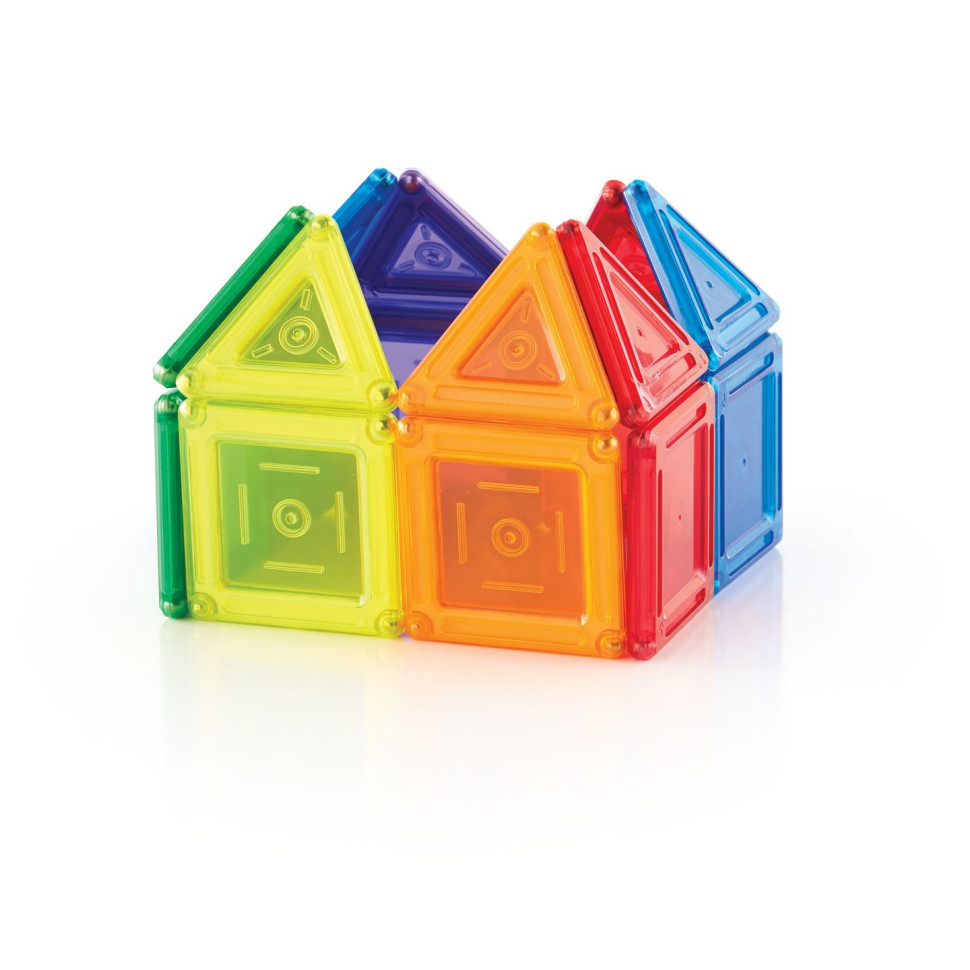 Магнітний конструктор PowerClix Solids Guidecraft G9420, 24 деталі