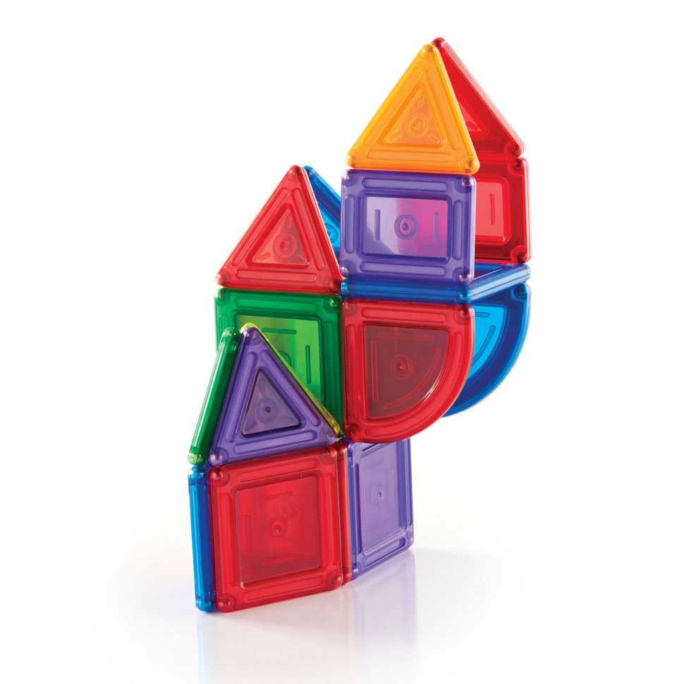 Магнітний конструктор PowerClix Solids Guidecraft G9420, 24 деталі